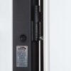 0075-8 Булат Термо Хаус, модель 705/431 - 1200 мм. Колір: Темний антрацит/Вулична Білий атласний