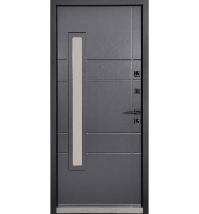 0128-03 Булат Котедж, модель 705/431. Колір: Metalic anthracite/Вулична Антрацит сірий