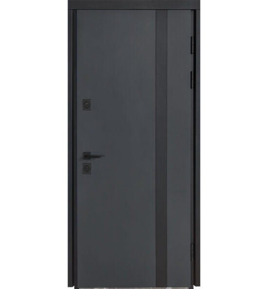 0129-02 Булат Котедж, модель 710/265. Колір: Metalic anthracite/Вулична Білий атласний