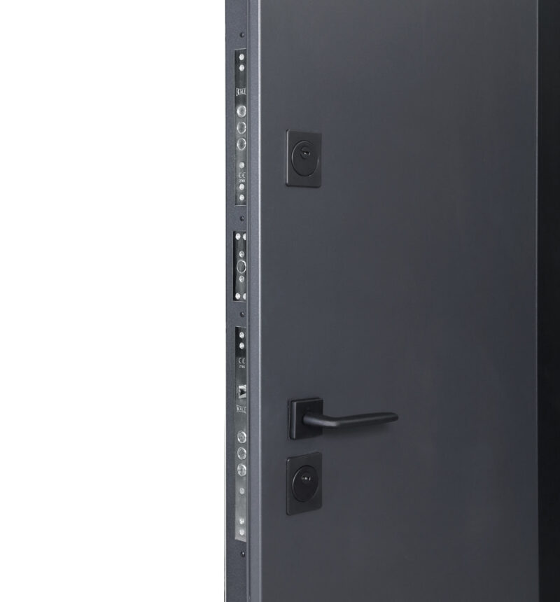 Булат Котедж, модель 705/431. Колір: Metalic anthracite/Вулична Білий атласний