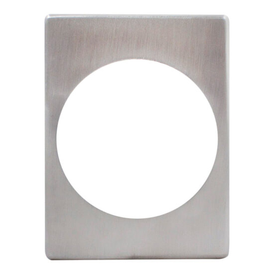 Декоративна накладка Protect для броненакладки 60X80mm d50 WSC браш мат хром