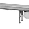 Злив у підлогу ПРЯМОКУТНИЙ 600 мм CD600-B-NT + сифон CD-HC26-65