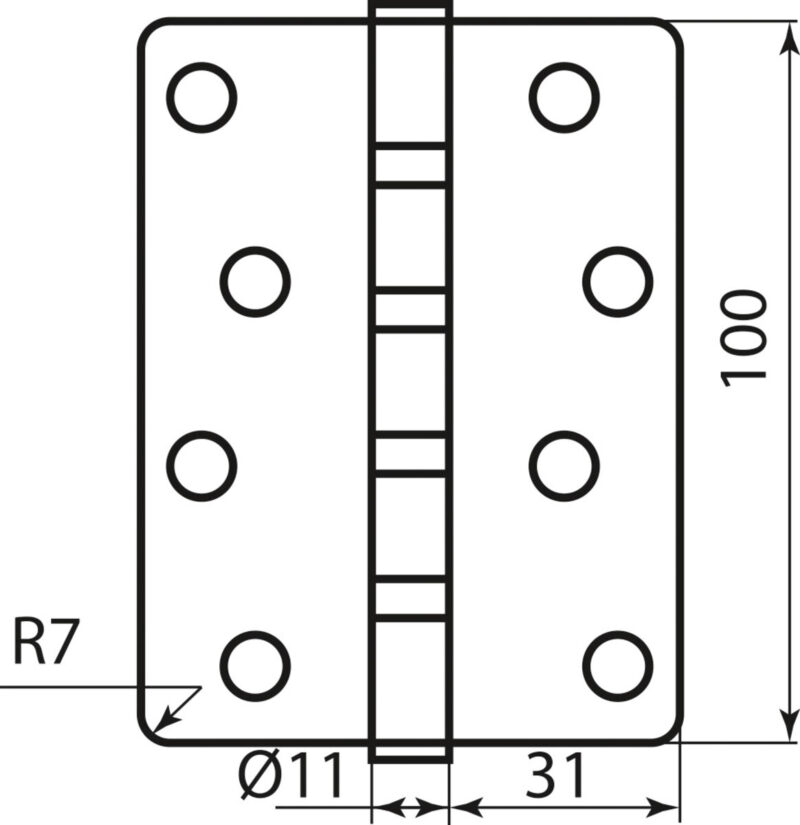 b2112b705c-3_resize_1200x1200 Завіса RDA 100*3*2,2 (4 подш, нерж сталь) закр. R7 PB латунь