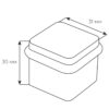 Стопор M&T Minimal 003277 SNi мат никель