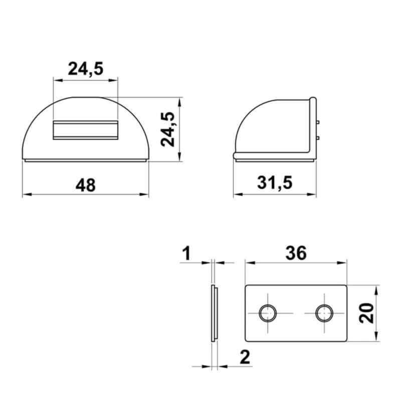 ea12492e6d-3_resize_1200x1200 Стопор Amig мод.403-50 коричн.