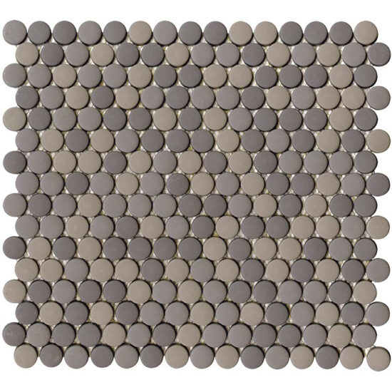 G113 GLAZE DOTS GREYS MATT 31.5х29 (мозаїка)