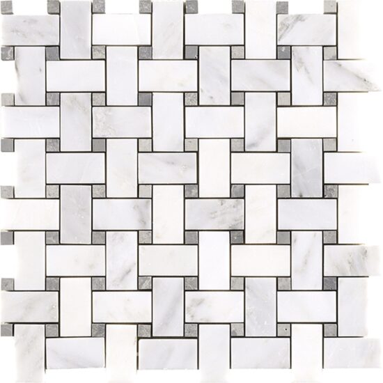 G126 VICTORIAN TRENZADO MARMARA GRIS 30x30 (мозаїка)