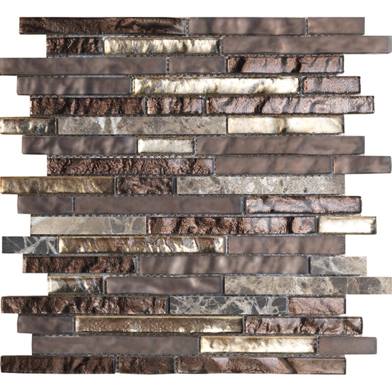 TREASURES BRONZE EMPERA. STRIP 29.2X30.4 G135 TREASURES BRONZE EMPERADOR STRIP 29.2x30.4 (мозаїка)