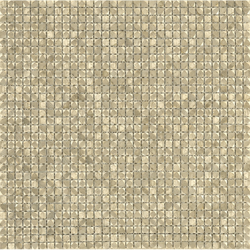 GRAVITY ALUMINIUM CUBIC GOLD 30.5X30.5 G150 GRAVITY ALUMINIUM CUBIC GOLD 30.5x30.5 (мозаїка)