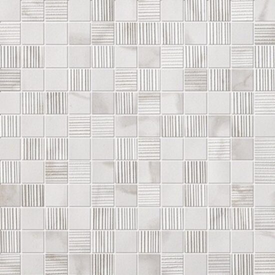 navara35378 ROMA STATUARIO MOSAICO 30.5х30.5 (мозаїка) FLTF