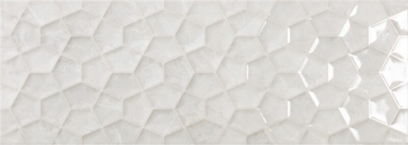 ARIANA WHITE RLV 25x70 декор (плитка настінна)