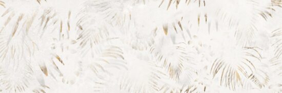 DECORADO PALM R90 WHITE MATT 30X90 декор (плитка настінна)