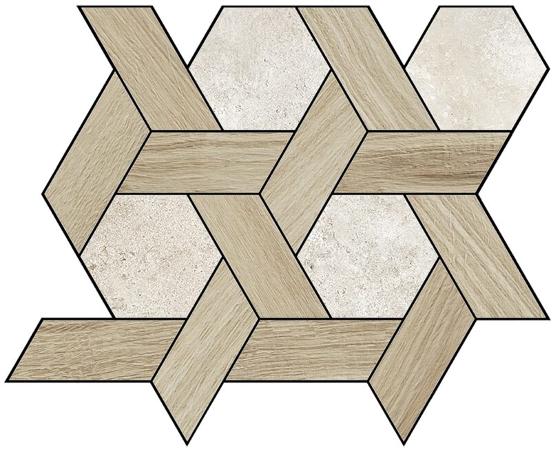 IL CERRETO DECORO CHARDONNAY BEIGE 30х26 декор P287 (MOSCP02) (плитка для підлоги і стін)