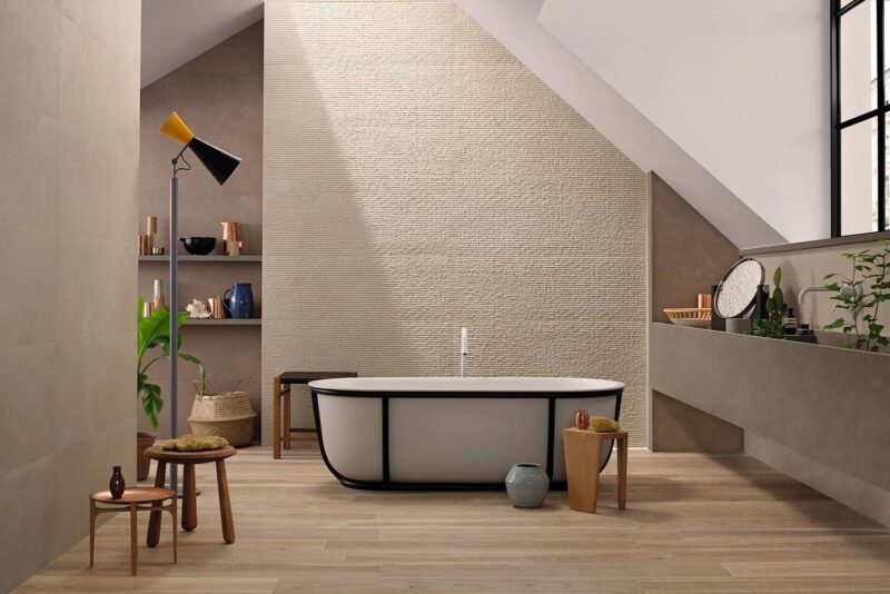 navara44497v M010 STONE ART TAUPE RET 40x120 (плитка настінна)
