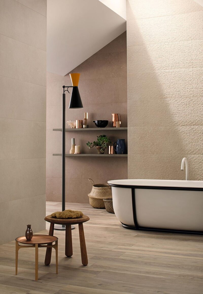navara44497y M010 STONE ART TAUPE RET 40x120 (плитка настінна)
