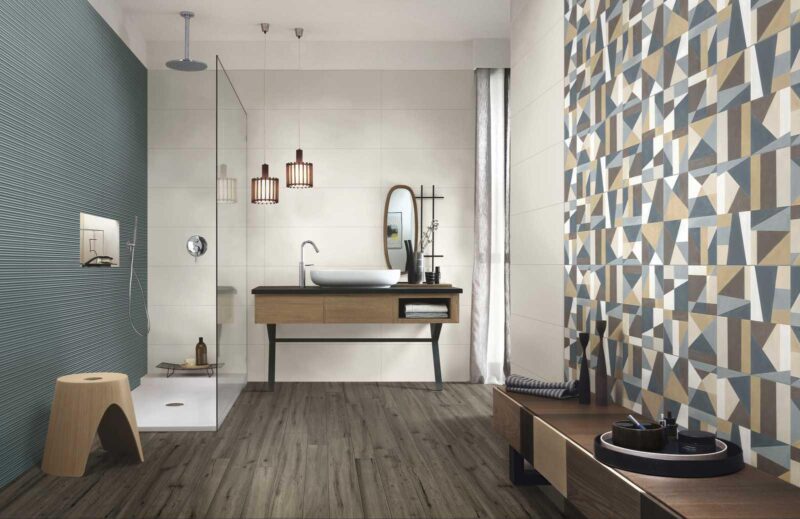 navara45063v M4K1 COLORPLAY DECORO TILES CREAM 30x90 декор (плитка настінна)