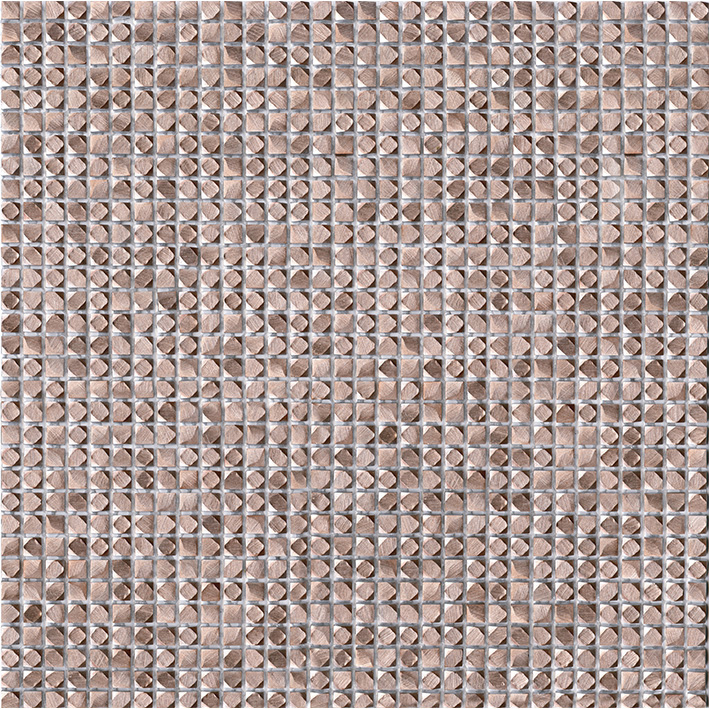 GRAVITY ALUMINIUM CUBIC ROSE GOLD 30.5 G150 GRAVITY ALUMINIUM CUBIC ROSE GOLD 30.5x30.5 (мозаїка)