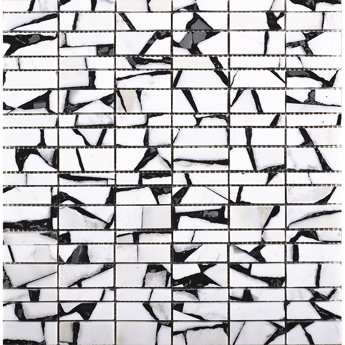 LINES SAFARY WHITE 30.4X29.8X1 G151 LINES SAFARY WHITE 30.4x29.8 (мозаїка)