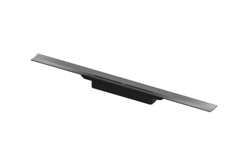 TECEdrainprofile Профіль дренажний 1000мм Brushed Black Chrome, нержавіюча сталь (670901)
