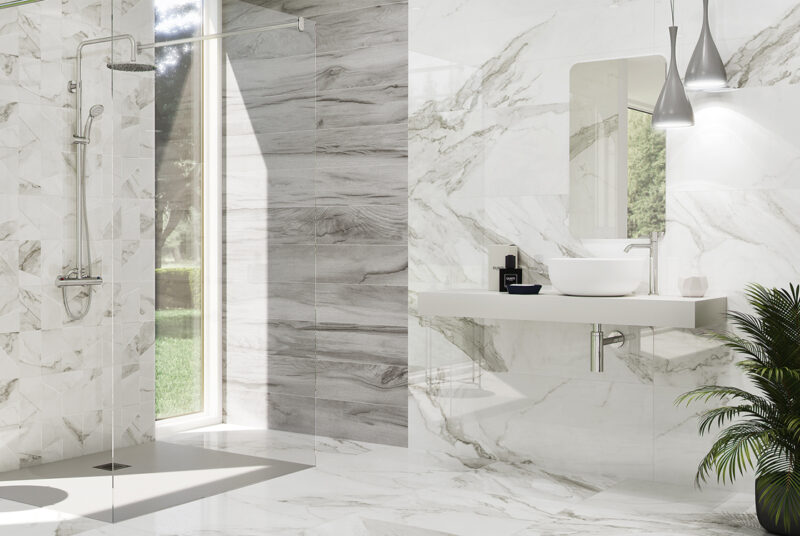 CALACATTA SILVER LUX 90х90 (плитка для підлоги і стін)