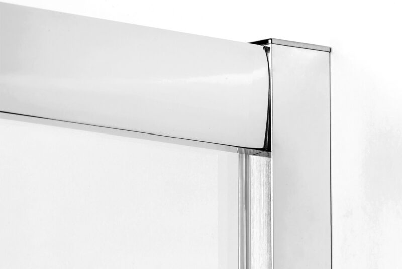 Душова кабіна півкругла SUVIA R55 90x90х201 скло clear + піддон MARO