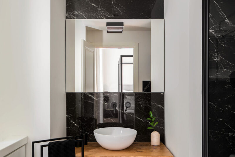 navara60766a M0Z5 GRANDE MARBLE LOOK ELEGANT BLACK SATIN RET 160х320 (плитка для підлоги і стін)