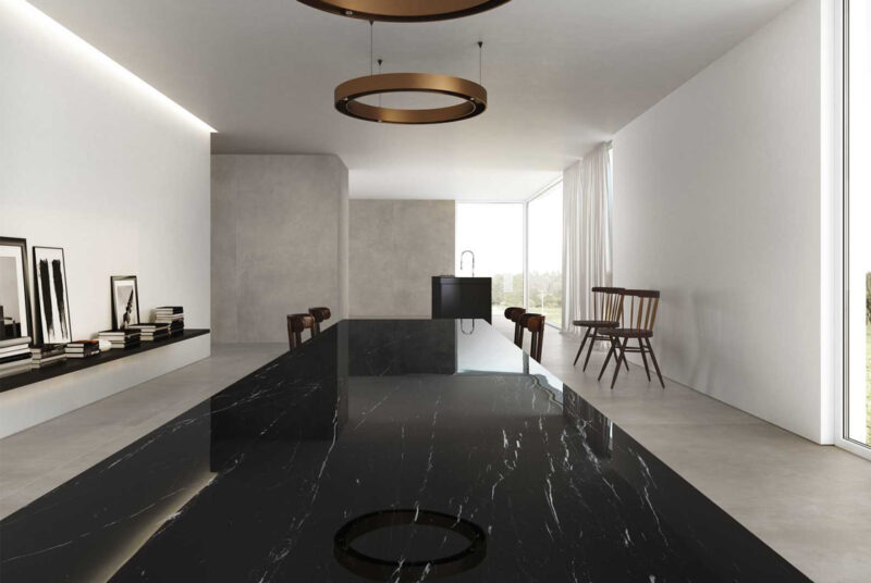 navara60766c M0Z5 GRANDE MARBLE LOOK ELEGANT BLACK SATIN RET 160х320 (плитка для підлоги і стін)