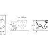 Комплект ARCHITECTURA унітаз 5684R001 + сидіння 98M9C101