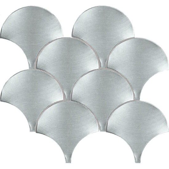 G146 GRAVITY ALUMINIUM SHELL AQUAMARINE 24.4x26.4 (мозаїка)