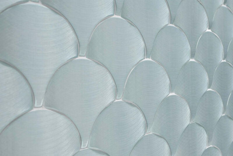 G146 GRAVITY ALUMINIUM SHELL AQUAMARINE 24.4x26.4 (мозаїка)