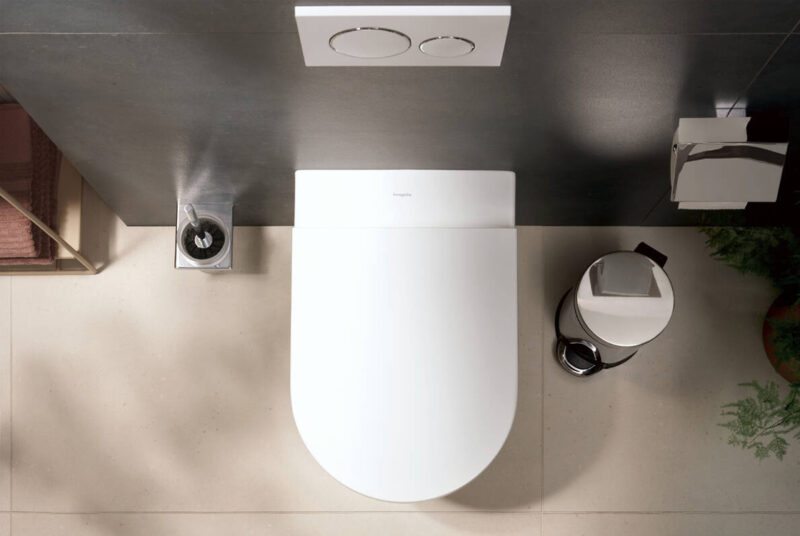 Унітаз підвісний EluPura S 540 мм AquaFall Flush 60193450 + сидіння soft close 60148450