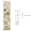 navara62331c IMAGINE JUNGLE CHIC A+B NAT RET 60х120 декор-панно (2шт) (плитка настінна) CP375 (174025)