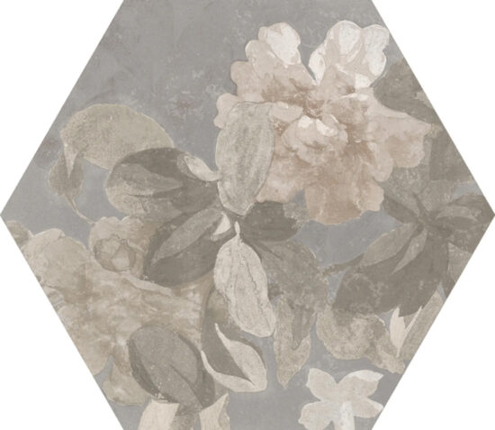M9X5 CEMENTUM NICKEL DECORO SPRING 21x18.2 декор (плитка для підлоги і стін)