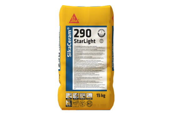 navara62376 Клей для плитки SikaCeram-290 StarLight Bg/мішок15 кг
