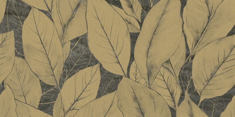 DECORADO 2 HABANA 120 NERO-GOLD 60x120 декор-панно (плитка настінна)