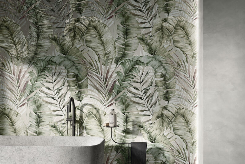 LOVE&DECORS LEAF RET A+B 120х120 декор-панно (плитка настінна) 00H6AD8