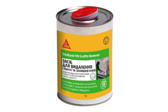 navara64136 Sikagard-170 Graffiti Remover Змивка граффіті та залишків клеїв 1 л