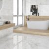 navara64586b MARBLE PAONAZZO BLANCO PULIDO 80x160 (плитка для підлоги і стін)