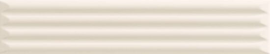 navara66050 UP CANNETTATO BONE GLOSSY 5х25 M109 (192134) (плитка настінна)