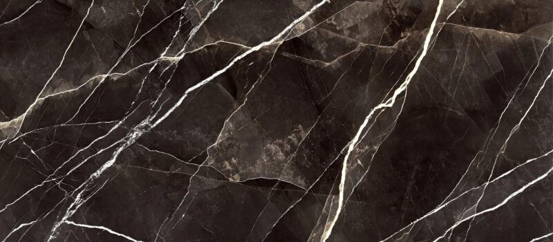 navara66282 MEPE GRANDE MARBLE LOOK CALACATTA BLACK SATIN 160х320 (плитка для підлоги і стін)
