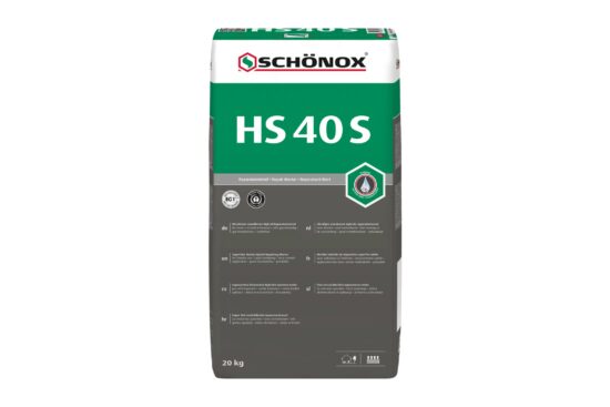 navara67534 Schonox HS 40 S Bg 15-хвилинна гібридна ремонтна суміш, 0-20 (40) мм 25 кг