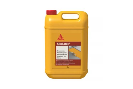 SikaLatex 1 кг універсальна добавка для тонкошарових штукатурок і стяжок