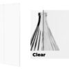 Душові двері KALIBRA 120x195 скло clear ACTIVE SHIELD 6мм