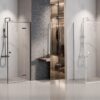Бокова стінка до кабіни KALIBRA 90x195 скло clear ACTIVE SHIELD 6мм