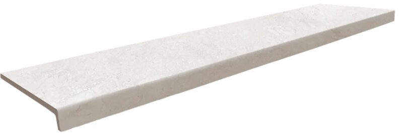 navara69773 CORINTO BLANCO SQUARE STAIR TREAD 120х31.7 (сходинка)