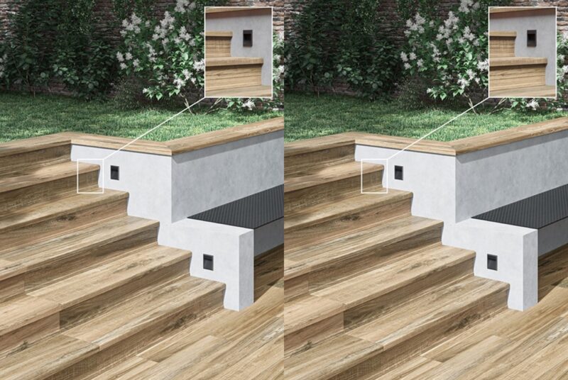 AMAZONICA SQUARE STAIR TREAD 120х31.7 (сходинка)