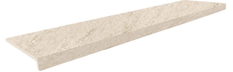 BEIGE STONE SQUARE STAIR TREAD 120х31.7 (сходинка)