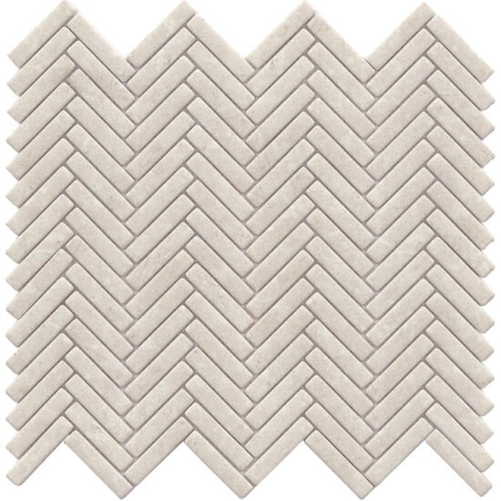 G116 HERRINGBONE CORAL CALIZA 26x28 (мозаїка)