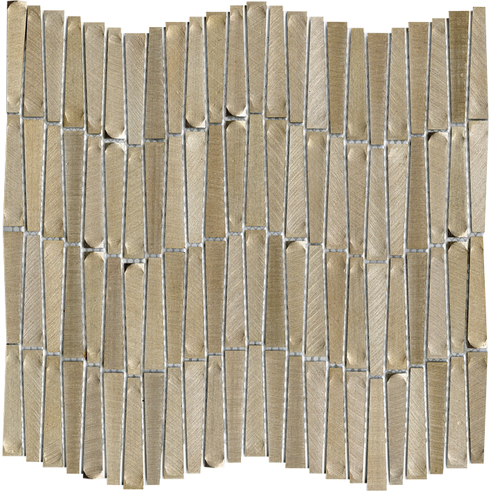 navara71417 G150 GRAVITY ALUMINIUM WAVE GOLD 28.9x30.2 (мозаїка)