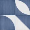 M8RJ CROGIOLO SCENARIO BLU DECORO MIX MATT 20х20 (плитка для підлоги і стін)